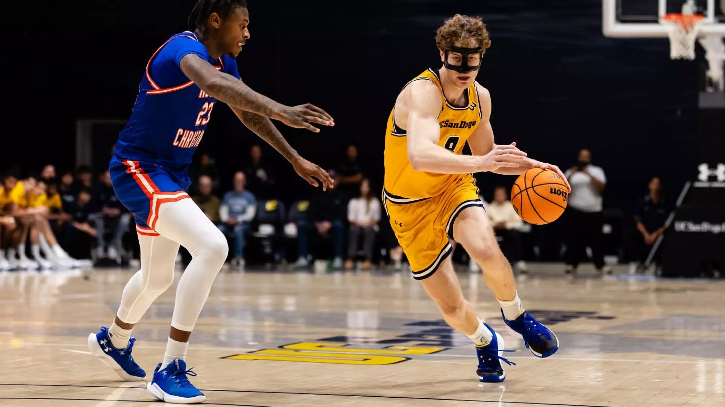 Leo Beath - 2025-26 - Men's Basketball - UC San Diego