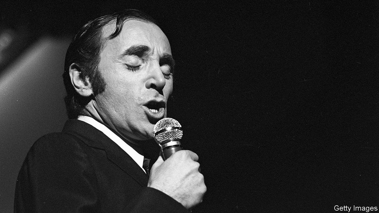 Obituary: Charles Aznavour | The Economist