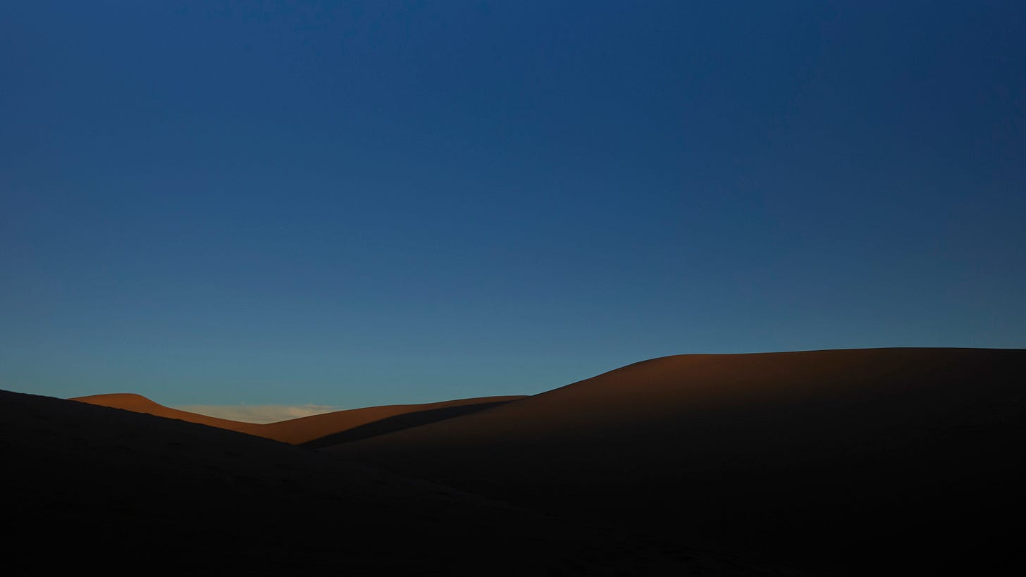 Glamis dunes captured by Arizona based photographer Matt Martian