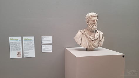 Paintings and other art from the second floor