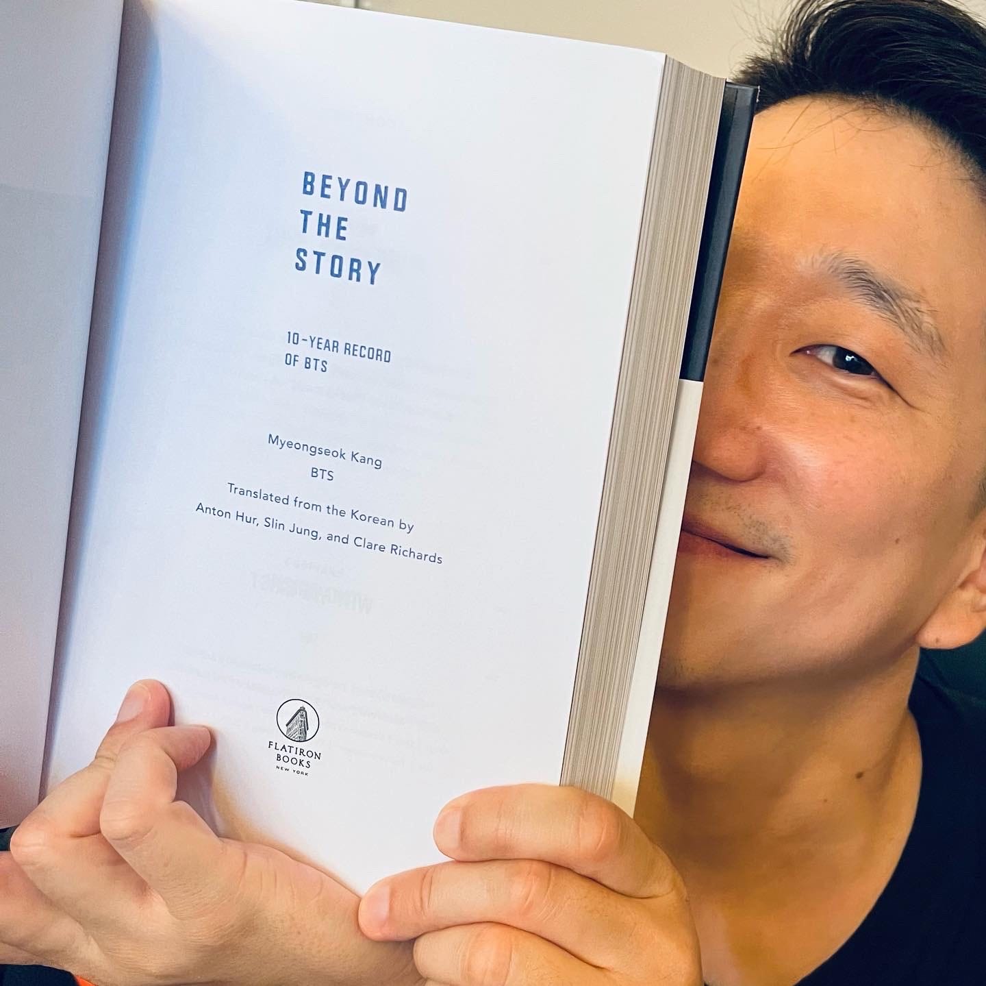 translator anton hur beyond the story 10-year record of bts