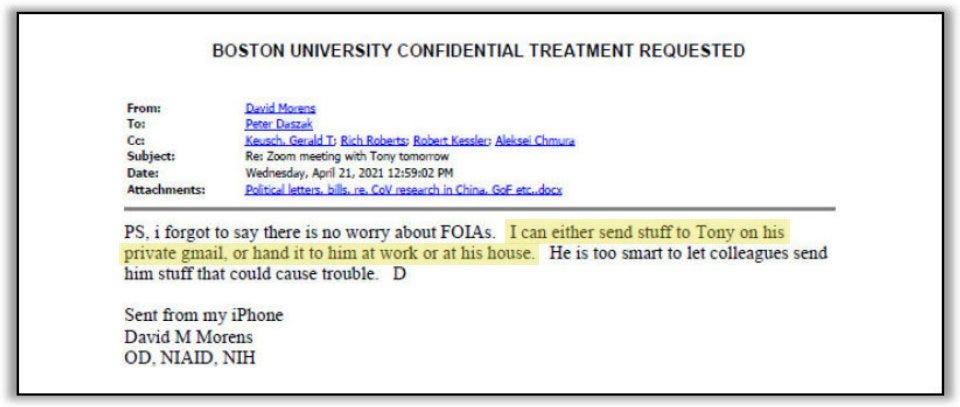 New Revelations: How Fauci and Morens Hid Data and Misled the Public