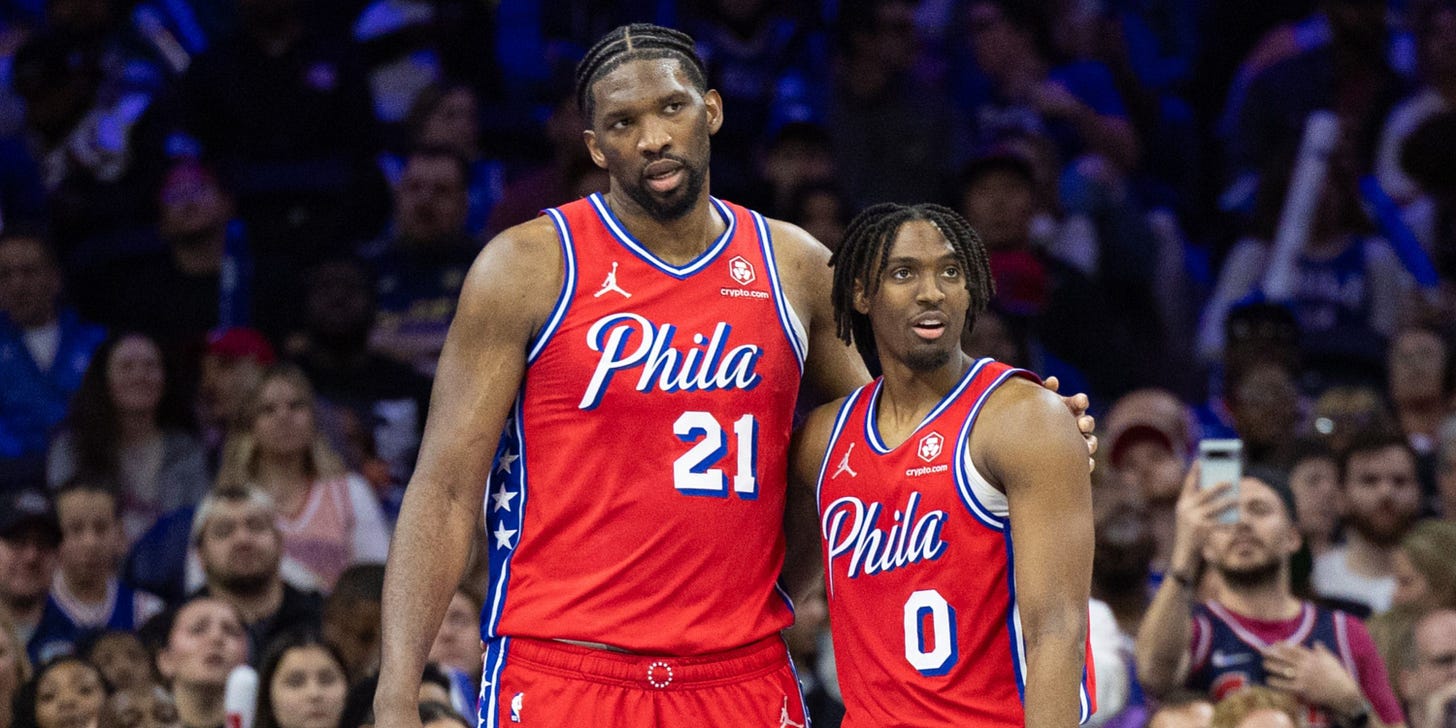 Joel Embiid Had High Praise for Tyrese Maxey Winning Most Improved Player