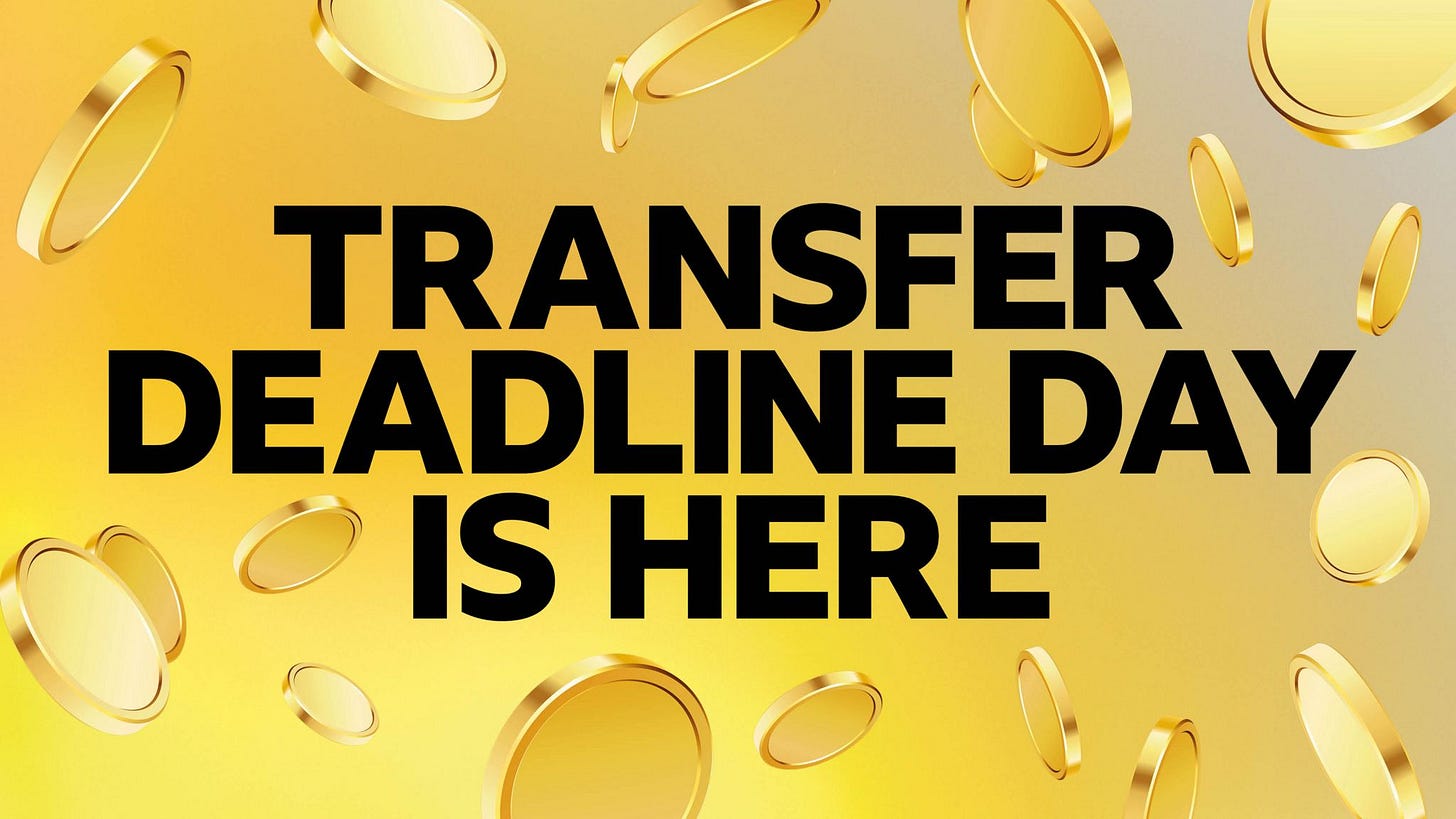 Transfer deadline day: Follow live on BBC Sport - BBC Sport