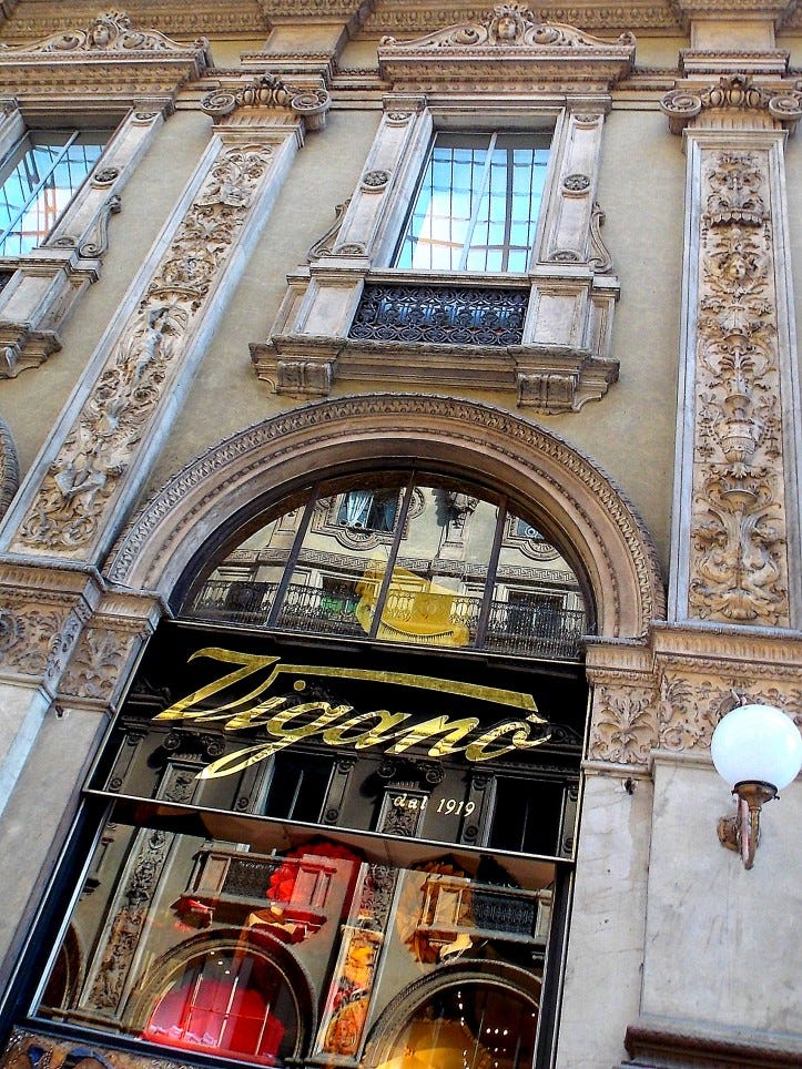 Architecture and fashion in Milan