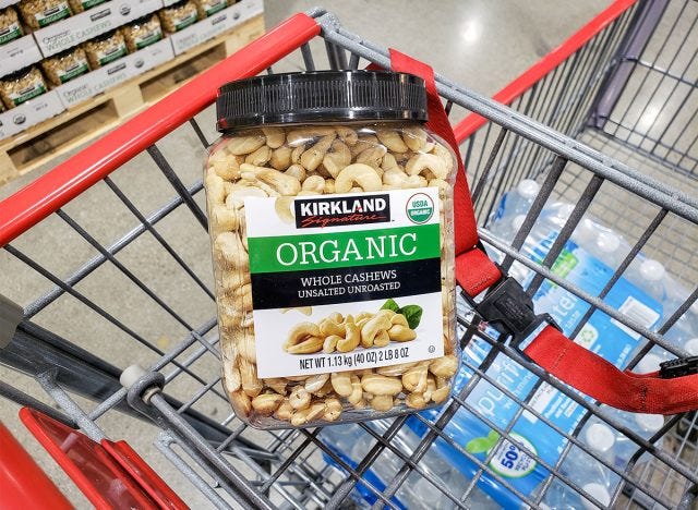 kirkland cashews from costco