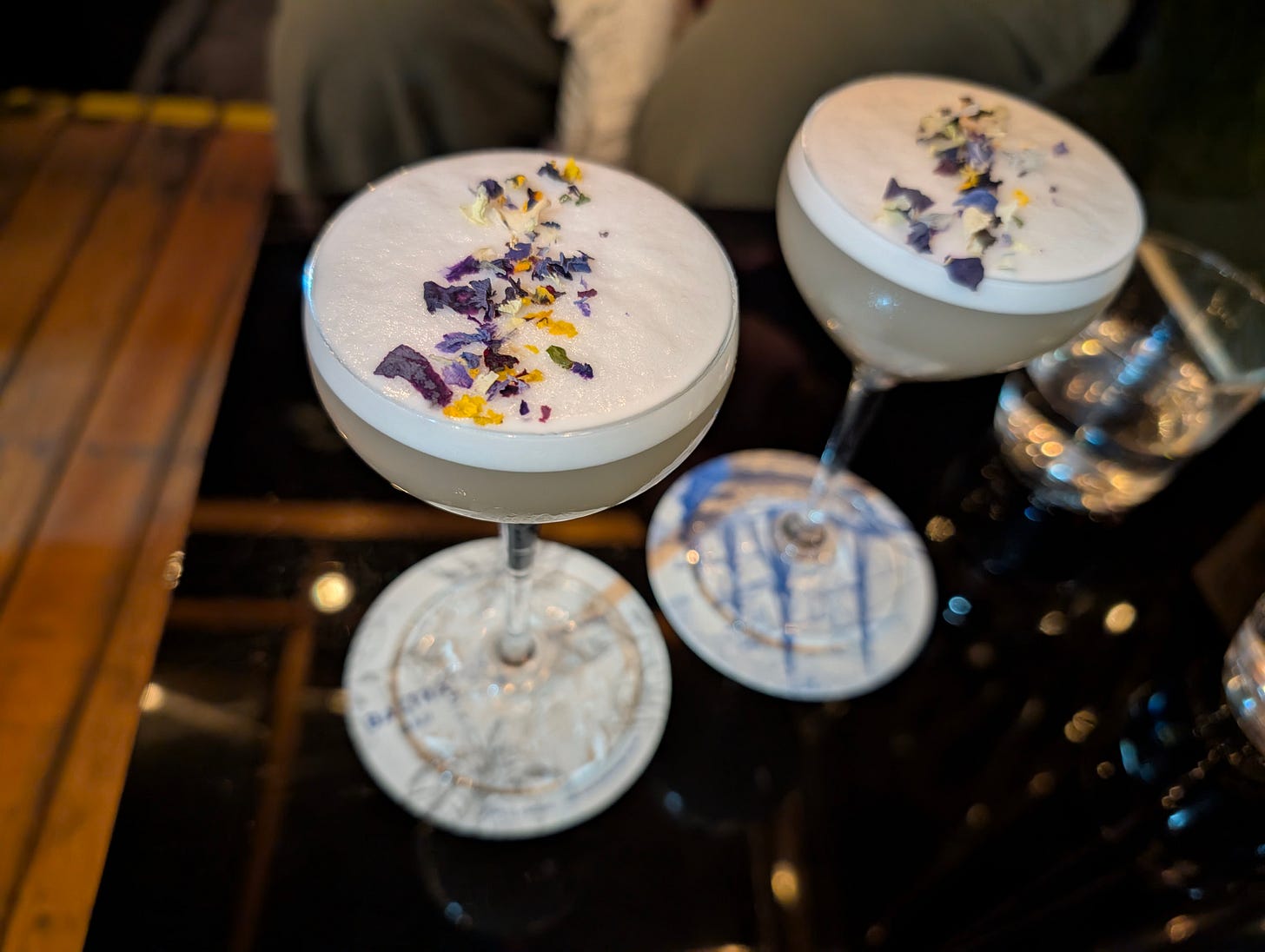 Cocktail at Baltra Bar, Mexico City