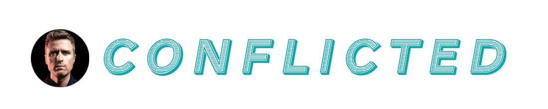 The 'Conflicted' section logo