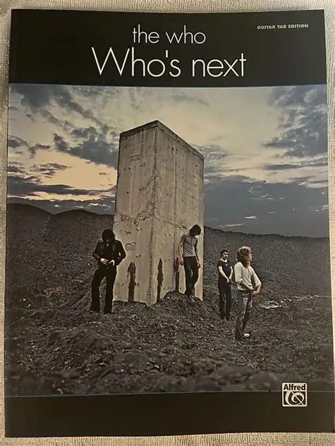 Visualizza dettagli immagine correlata. The Who - Who's Next - Guitar Tab / Tablature Book | Reverb Visualizza dettagli immagine correlata. The Who - Who's Next - Guitar Tab / Tablature Book | Reverb