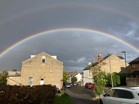 A selection of rainbows