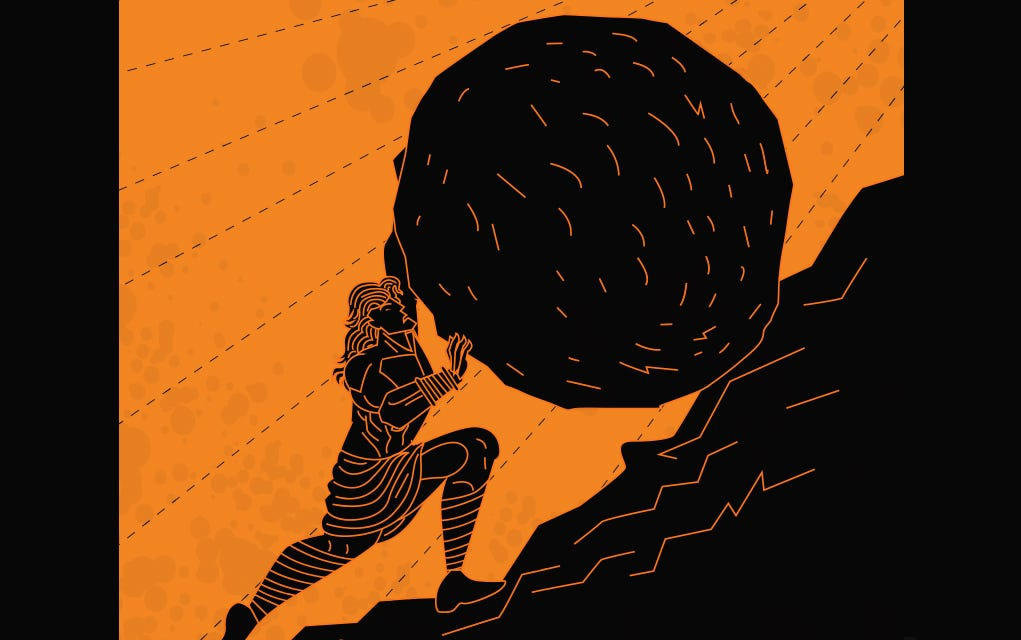 The Myth of Sisyphus through the eyes of Albert Camus | Mythology Journal