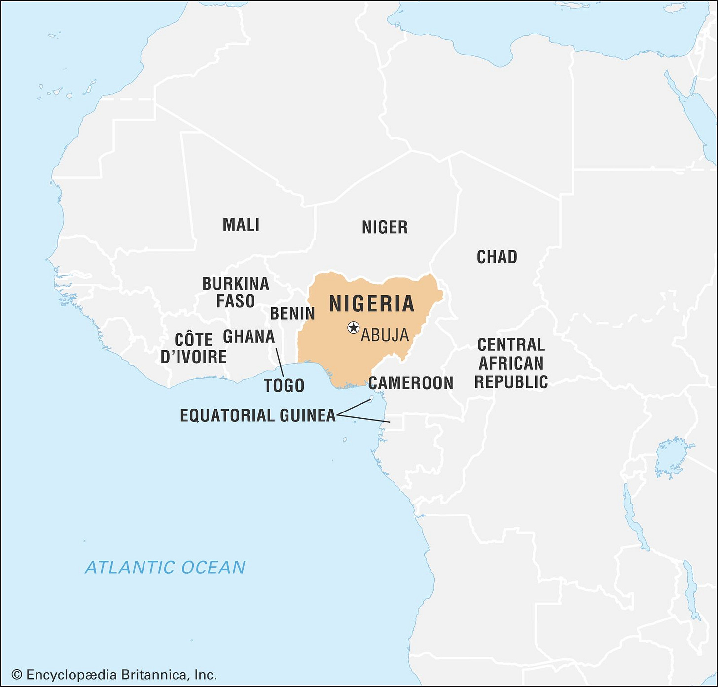 Nigeria | History, Population, Flag, Map, Languages, Capital, & Facts |  Britannica