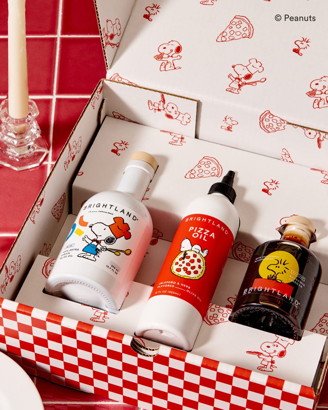 Giveaway 002: Peanuts x Brightland Snoopy's Pizza Night Gift Set
