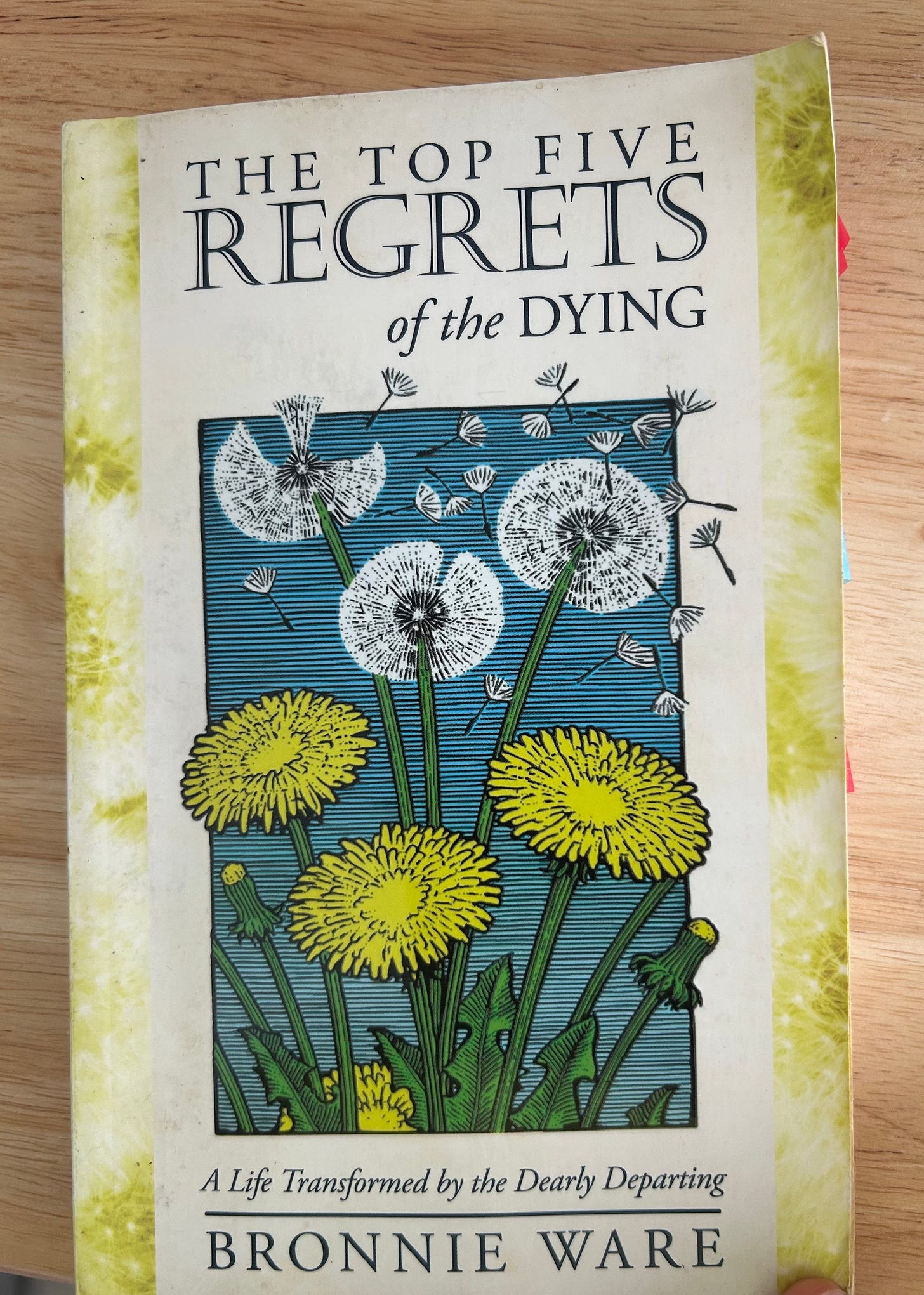 Bronnie Ware’s The Top Five Regrets of the Dying Bronnie Ware’s The Top Five Regrets of the Dying