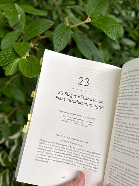 A few of Raulston's horticultural lectures that are included in the book.