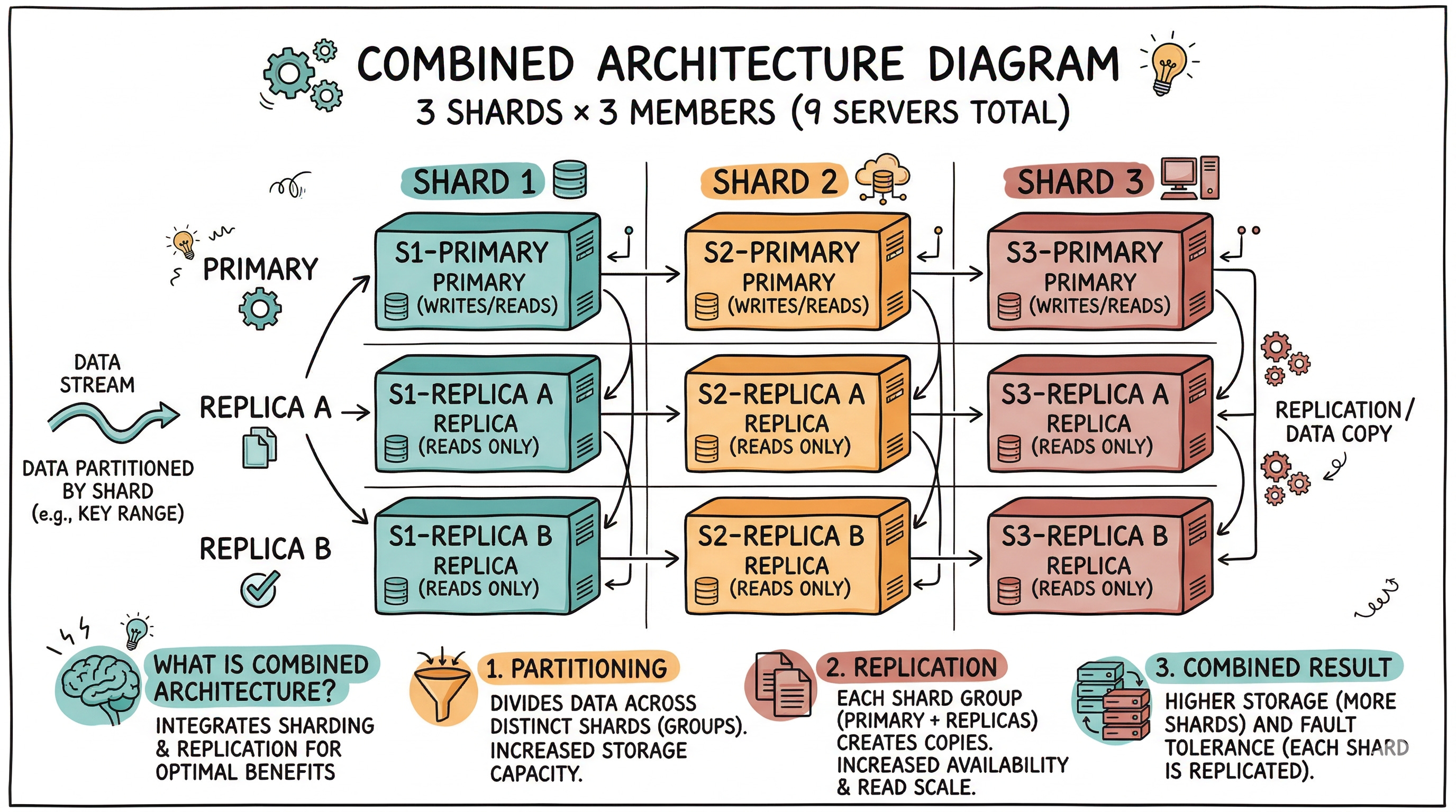 Replication vs Sharding: A Beginner’s Guide