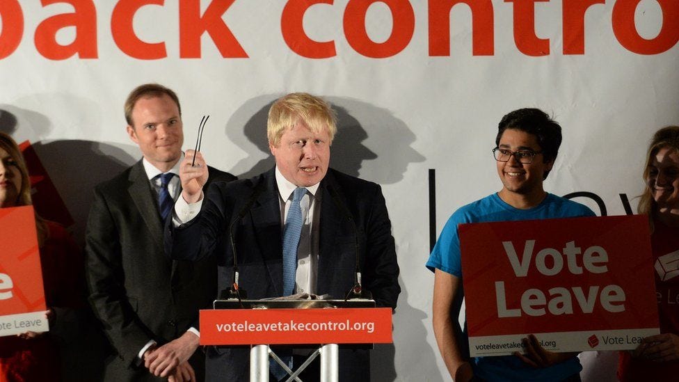 EU referendum: Vote Leave focuses on immigration - BBC News