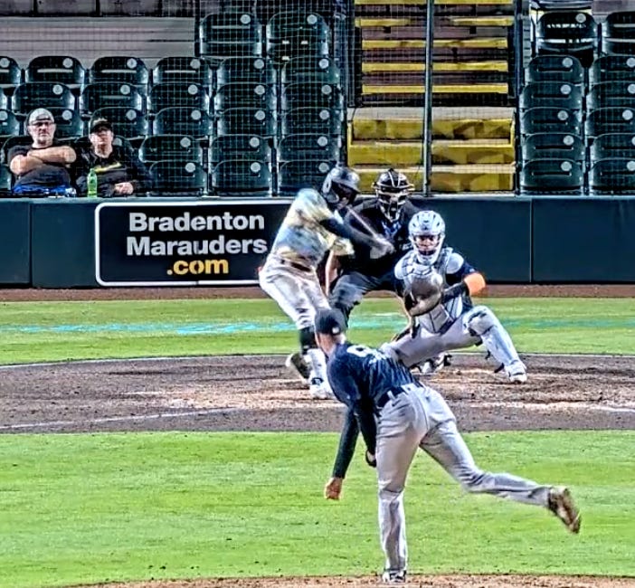Jauregui Finishes Double Shy of the Cycle in Marauders 13-4 Win Over Flying Tigers