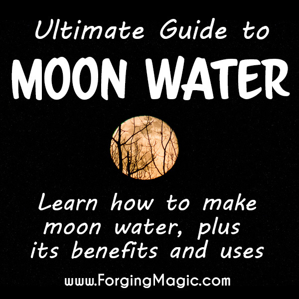 How to make and use moon water on the full moon