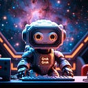 Logo for Riffing with Grok . . .