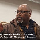 MANAGER BROWN IGNORES APPLICATIONS