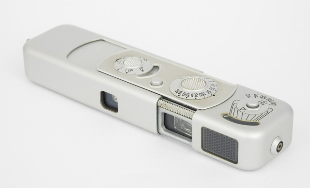 Minox sub-miniature spy camera. From Wikipedia Commons, uploaded by Olegvolk.