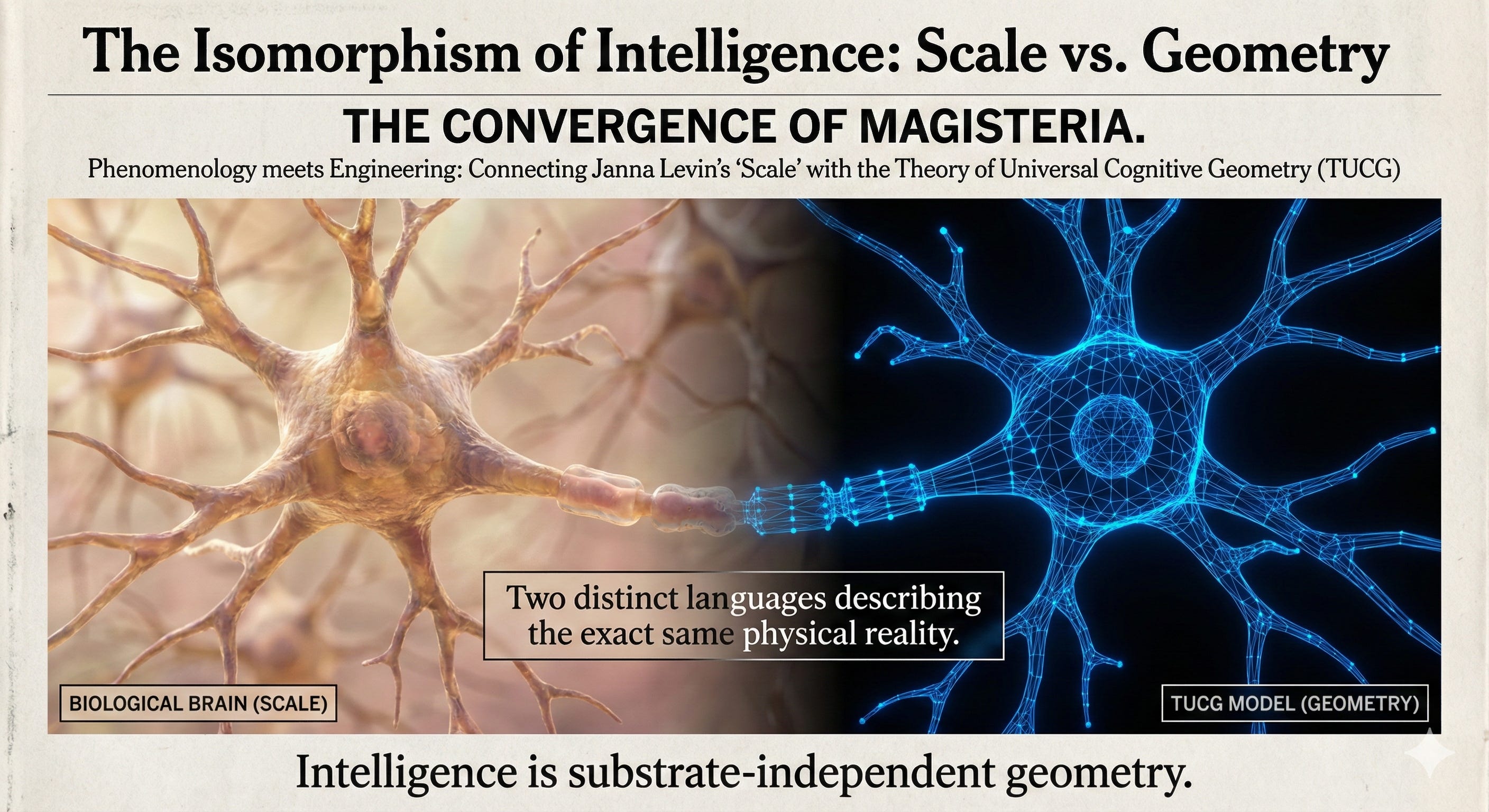 The Isomorphism of Intelligence: A Comprehensive Correlative Analysis of Pioneer Works' "Scale" and the Theory of Universal Cognitive Geometry