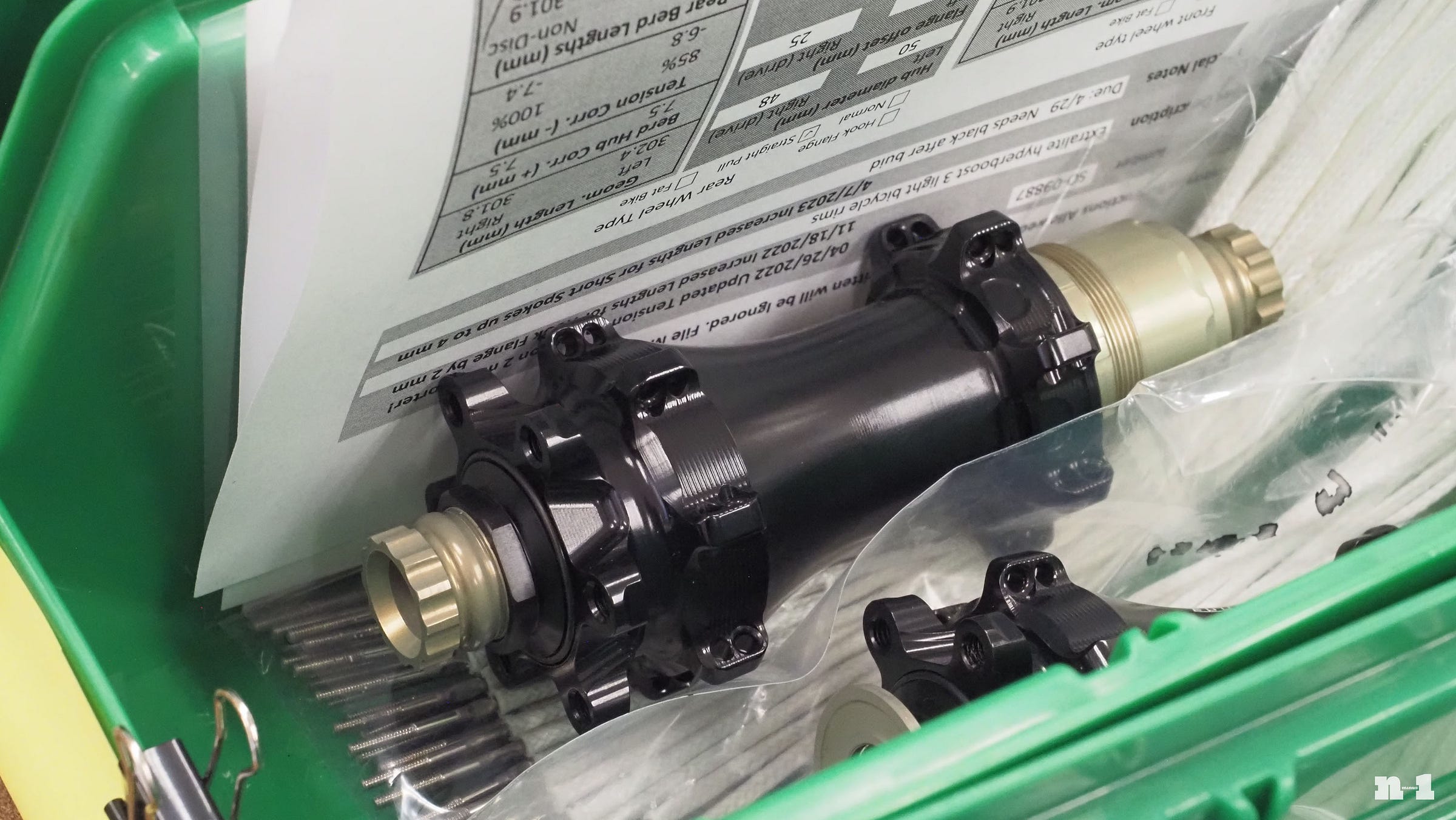 Berd spokes Extralite hub