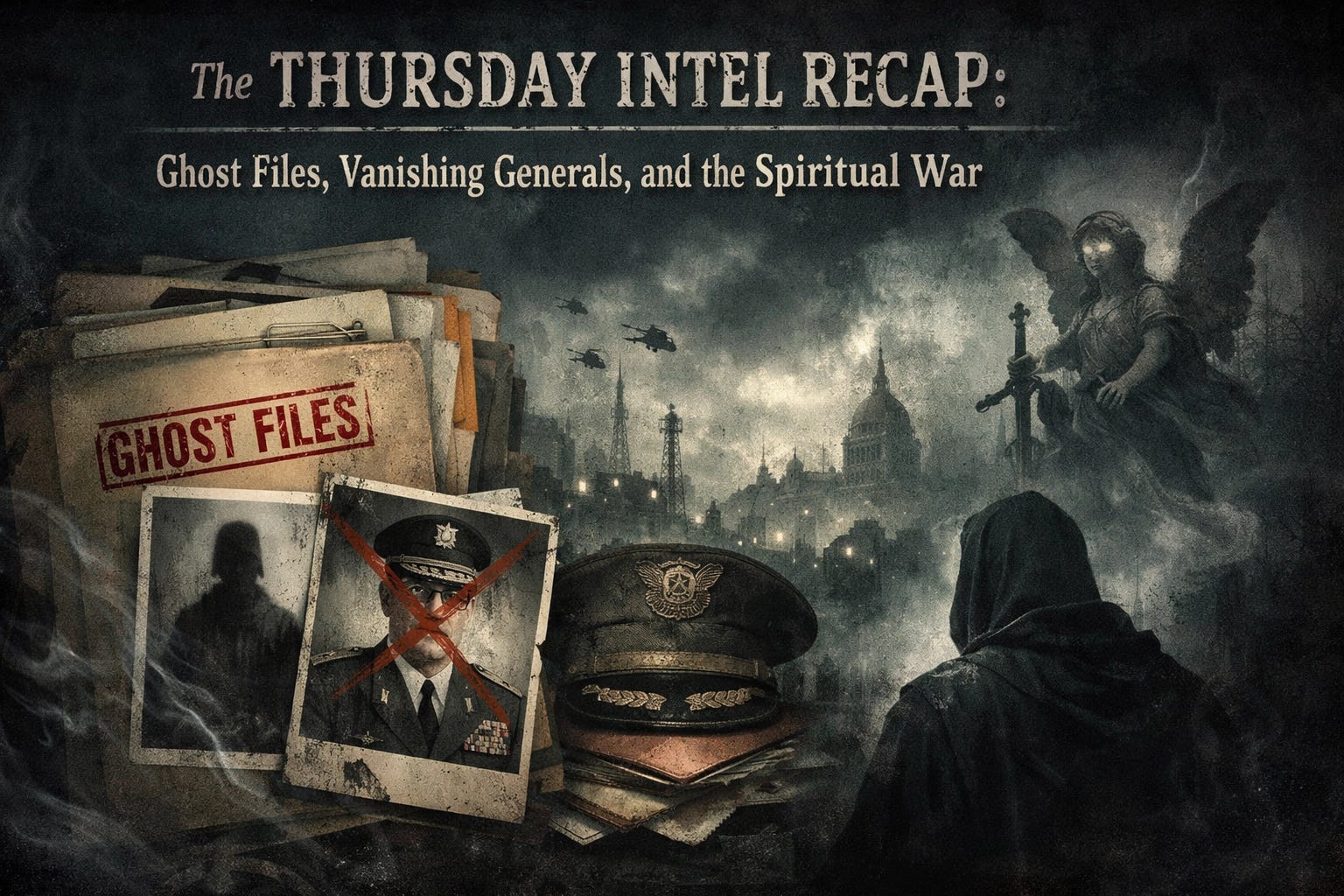 The Thursday Intel Recap: Ghost Files, Vanishing Generals, and the Spiritual War
