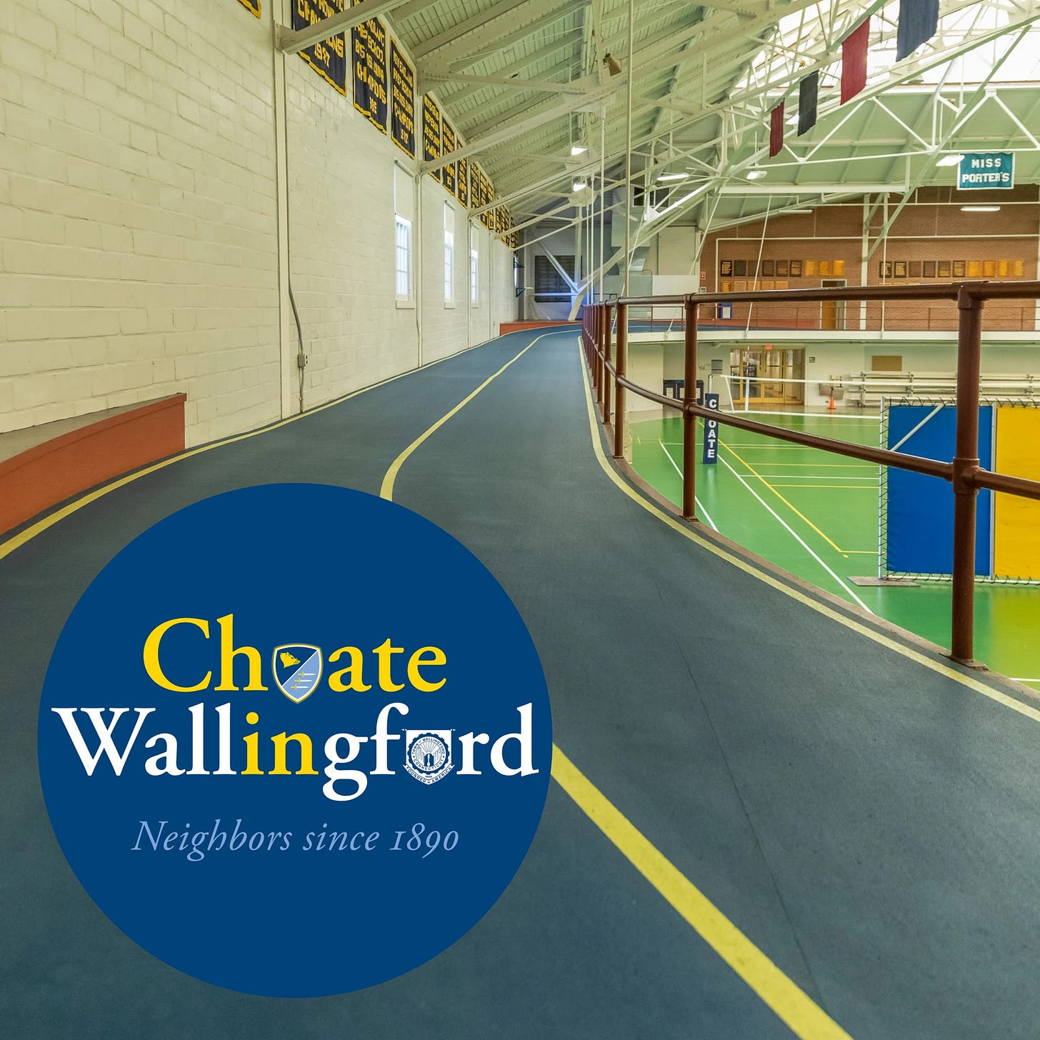 May be an image of text that says 'MIS PORTEN'S F コスずミ Choate Wallingford Neighbors since Neighborssince189 1890 890'