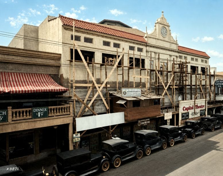 Cover: The Capitol Theater under construction in 1926. Courtesy of Florida State Archives.