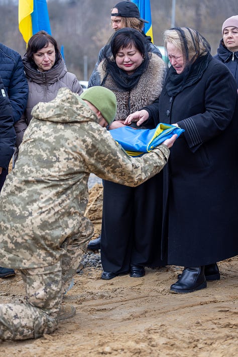 Lviv, Funeral of a Hero