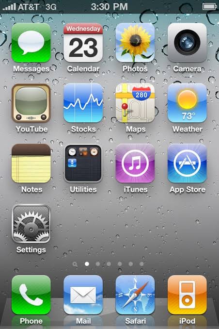 Old Iphone app icons and wallpaper : r/nostalgia