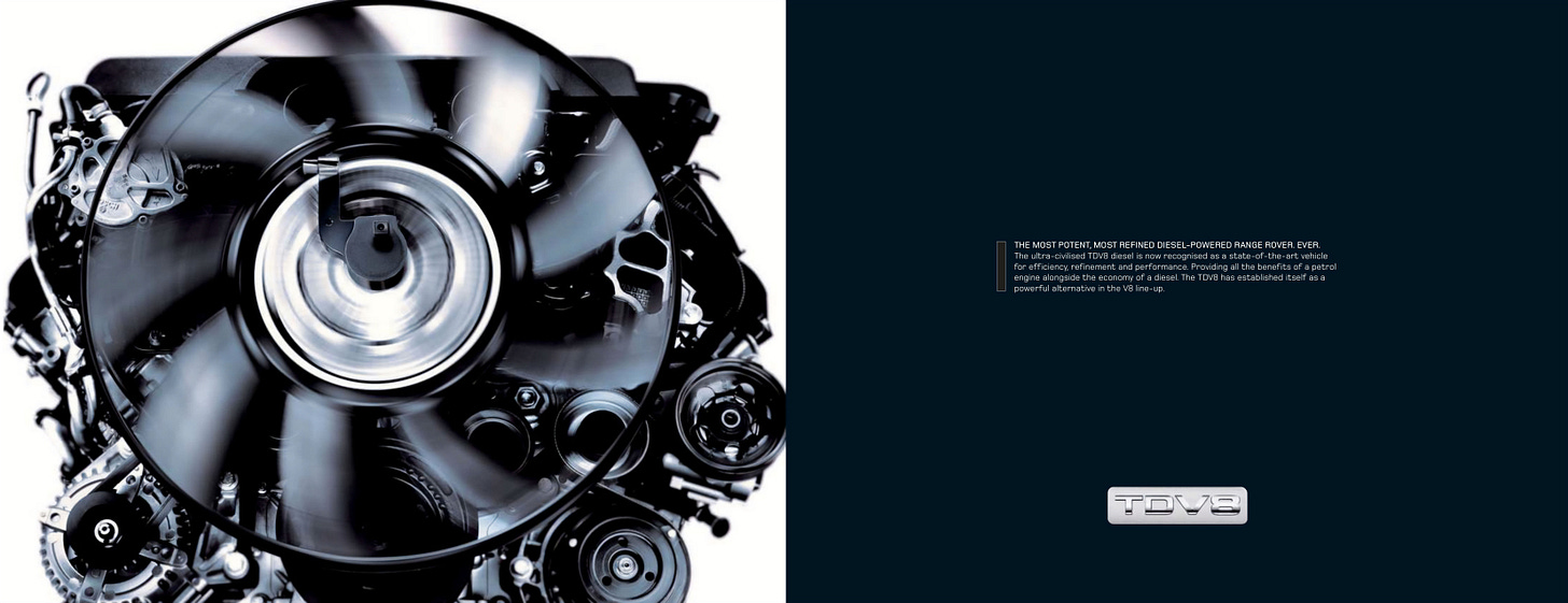 2007 Range Rover L322 brochure engine