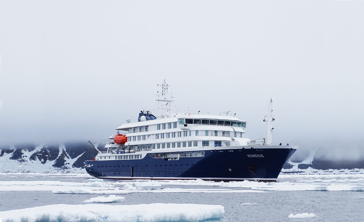 m/v Hondius | Explore the edges of the map