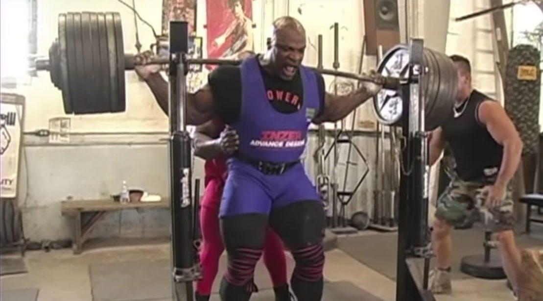 TBT: Ronnie Coleman's Famous 800-Pound Squat - Muscle & Fitness