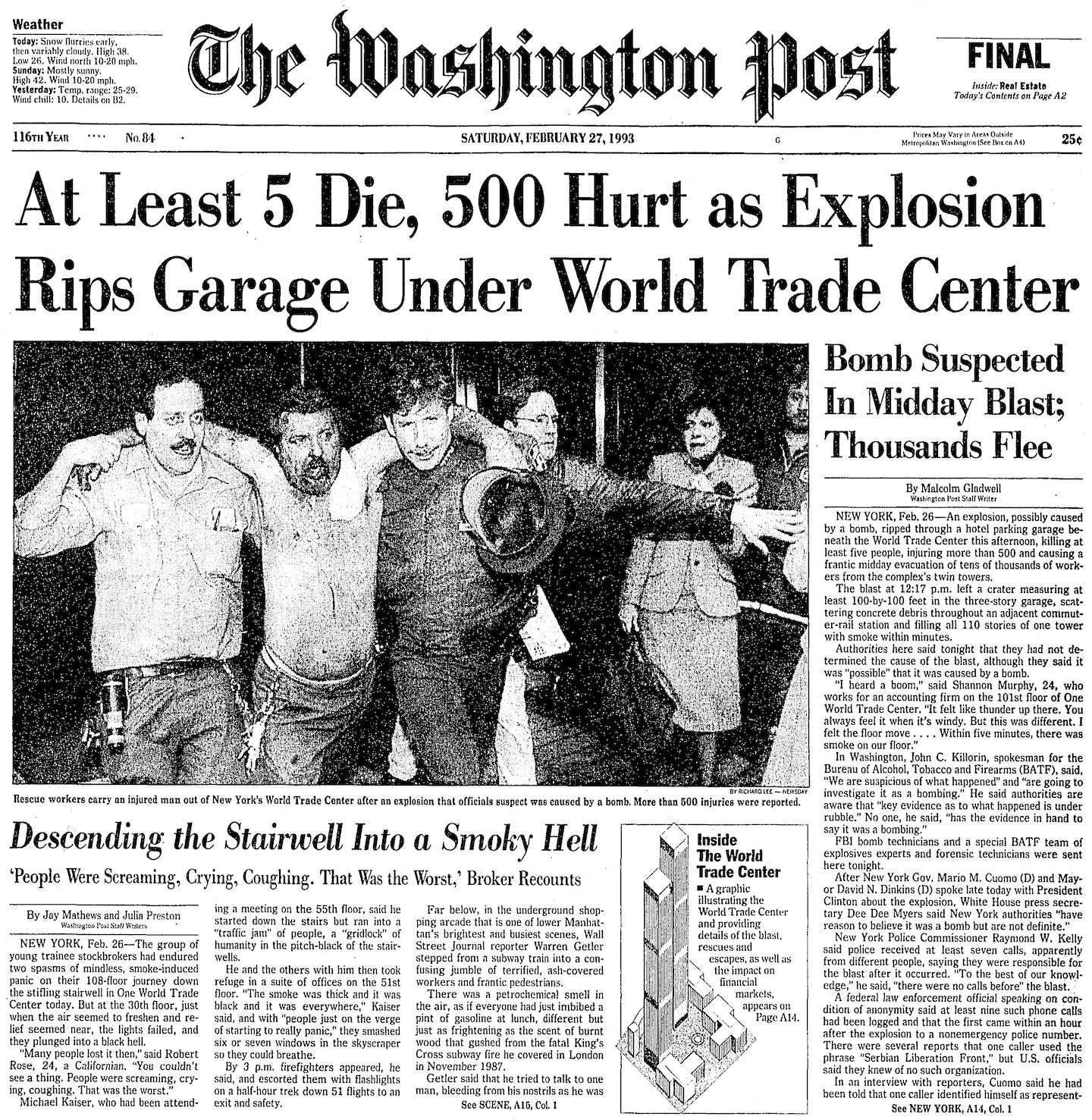 Recalling the 1993 World Trade Center bombing - The Washington Post