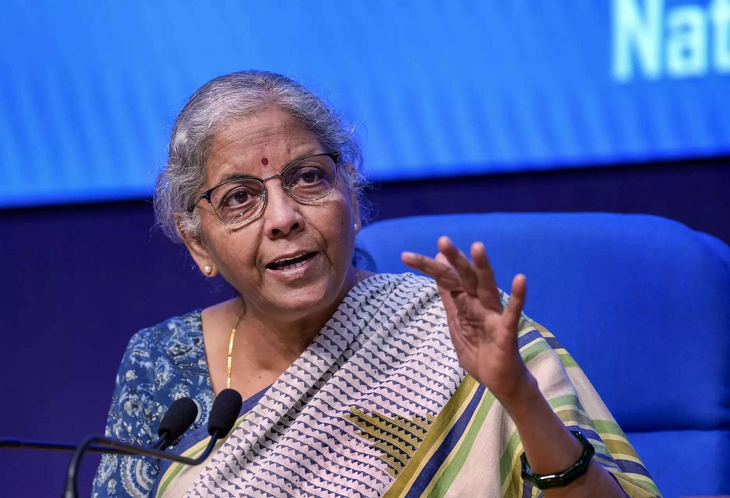 New Delhi: Union Finance Minister Nirmala Sitharaman