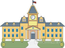 School Clipart-college building