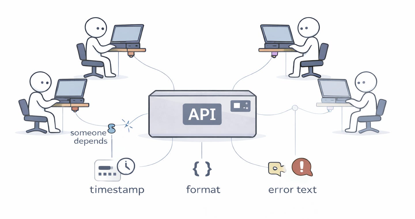 Hyrum's Law illustration