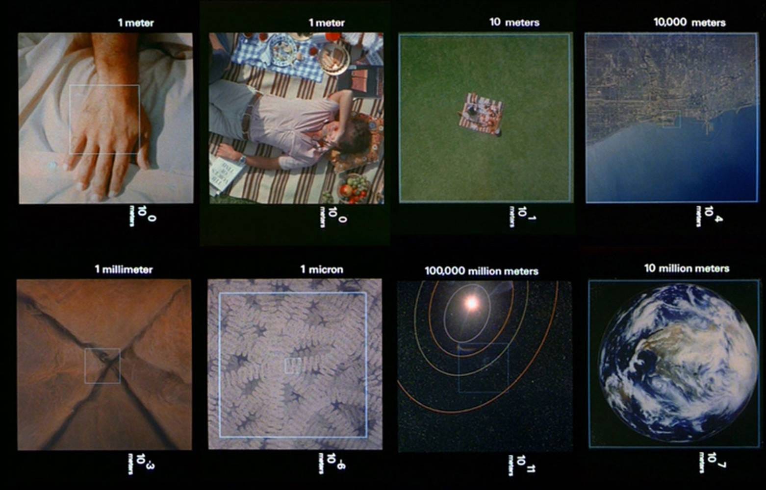 Powers of Ten (1977) - Luke Honey's WEEKEND FLICKS.