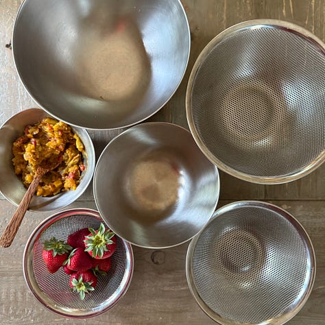 Sori Yanagi stainless bowl