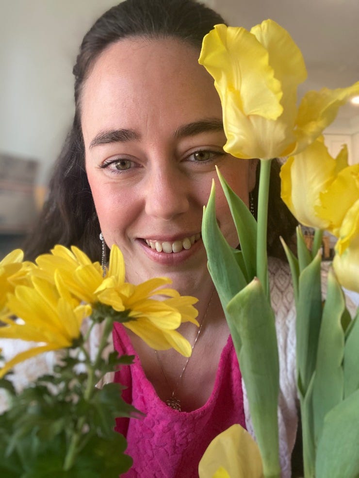 Well...I find flowers calming, anyway. 