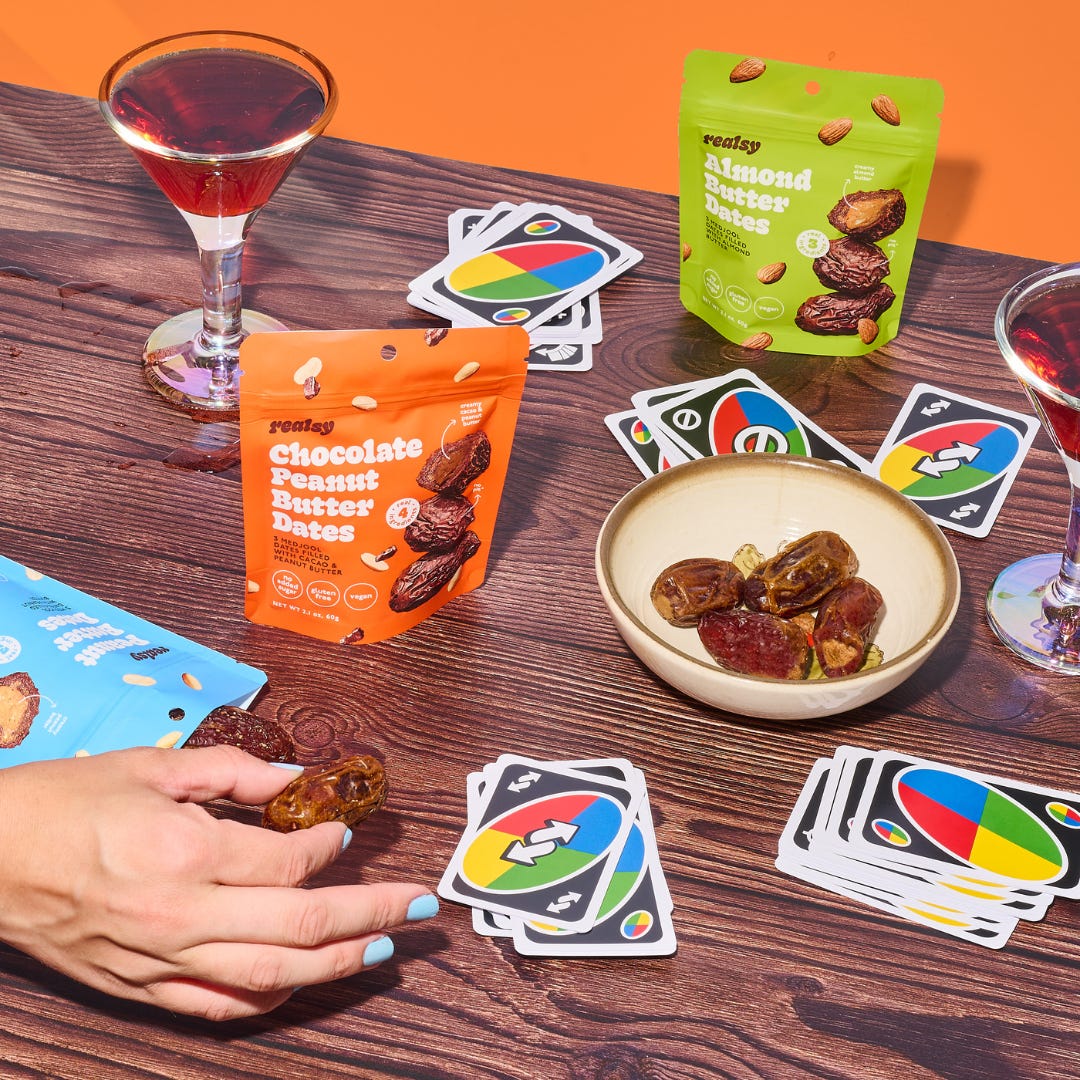 Peanut Butter-Filled Dates | Snack Packs – realsy