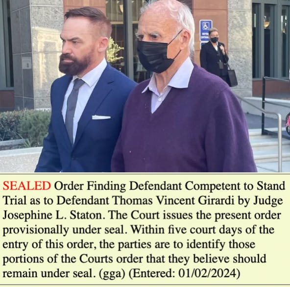 Federal judge rules disbarred lawyer Tom Girardi is competent for trial in client fraud case