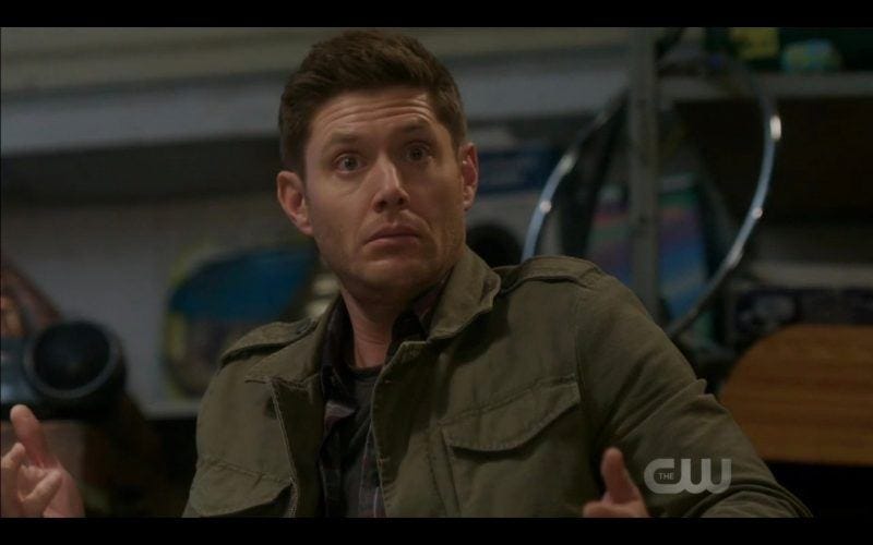 dean wincheseter innocent look with toys supernatural dean wincheseter innocent look with toys supernatural