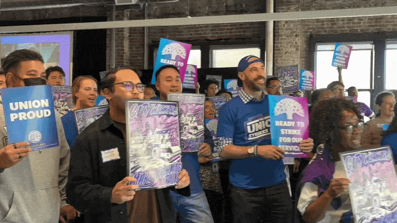 City workers attend union "strike school"