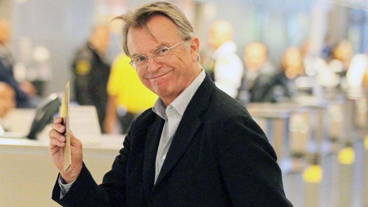 Photo of Sam Neill Photo of Sam Neill