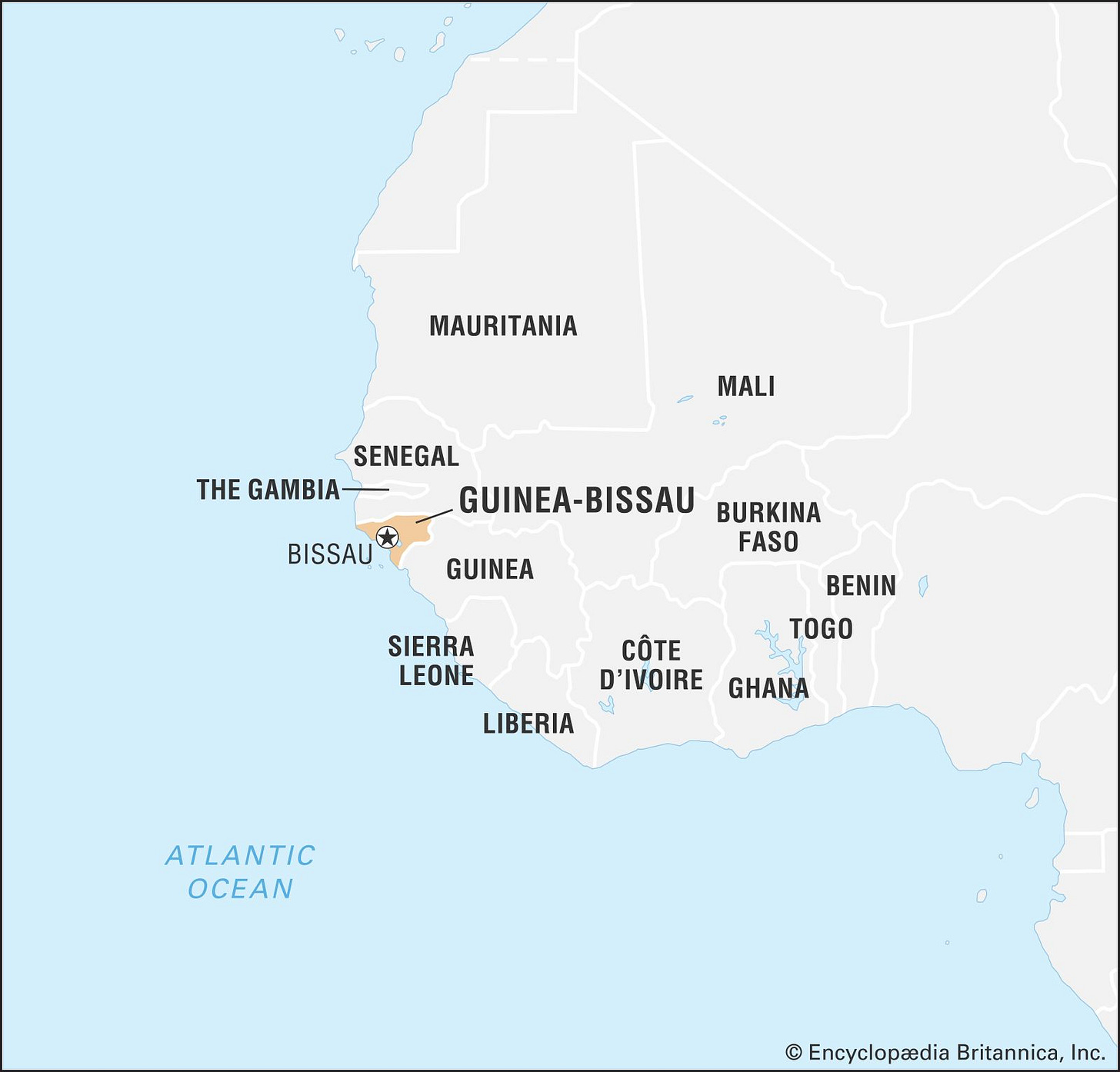 Guinea-Bissau | History, Map, Flag, Population, Capital, Language, & Facts  | Britannica