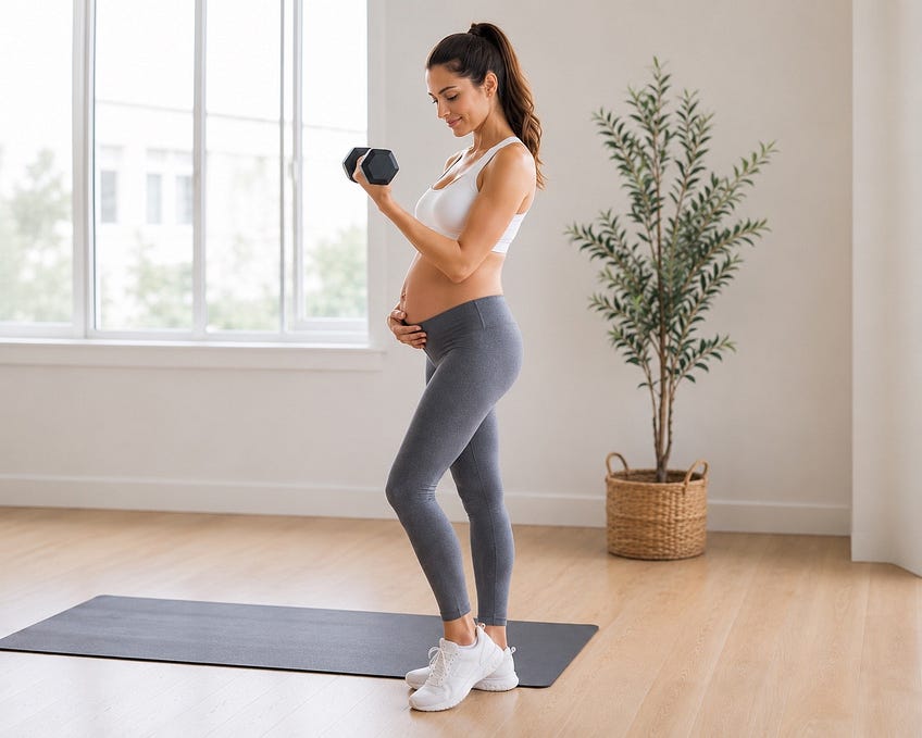 Movement during pregnancy should feel supportive, not punishing - part 4